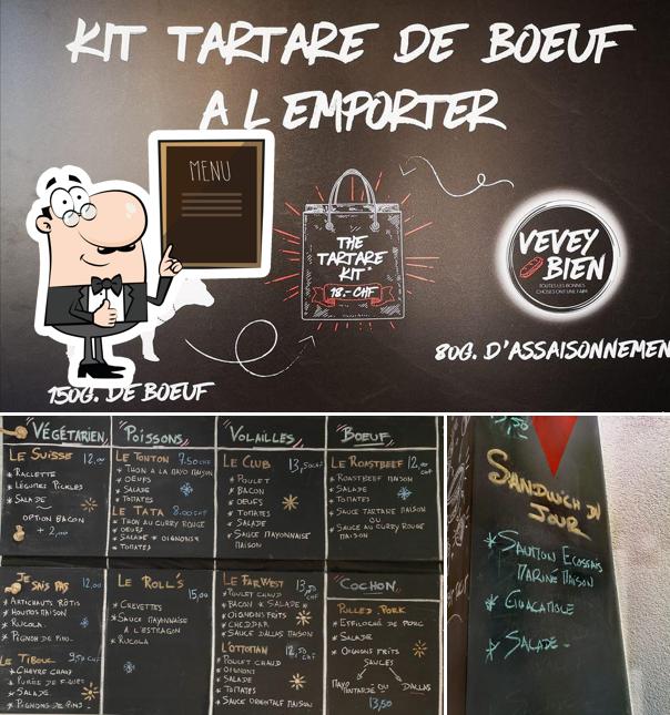 Le menu du tableau présente les options disponibles)