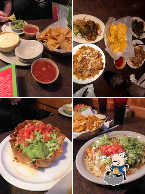 Food at Cinco De Mayo Mexican restaurant-Brentwood