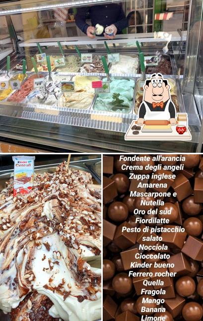 Gelatissimo offre un'ampia gamma di dessert