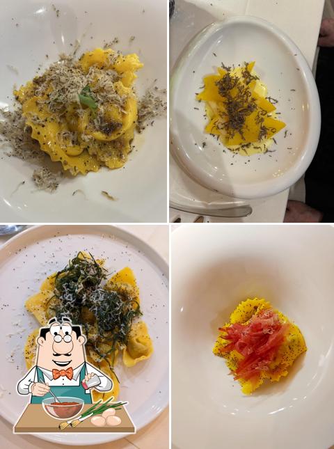 Ravioli al Hostaria Via Aemilia