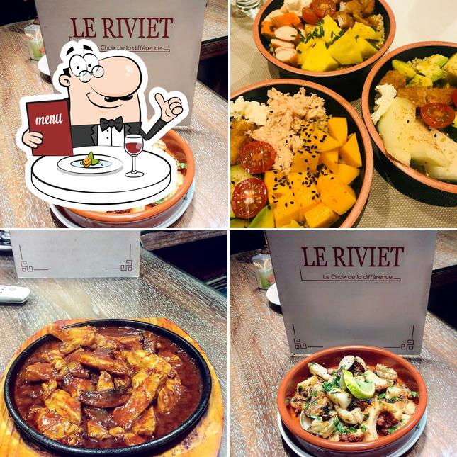Comida en Restaurant Le Riviet