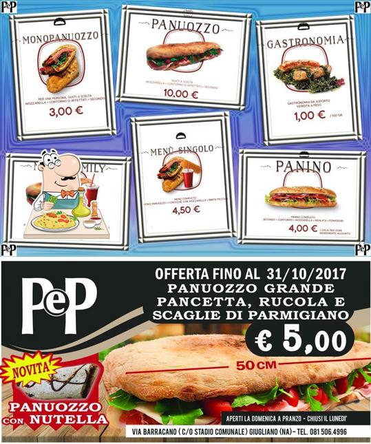 Cibo al PeP Panuozzi