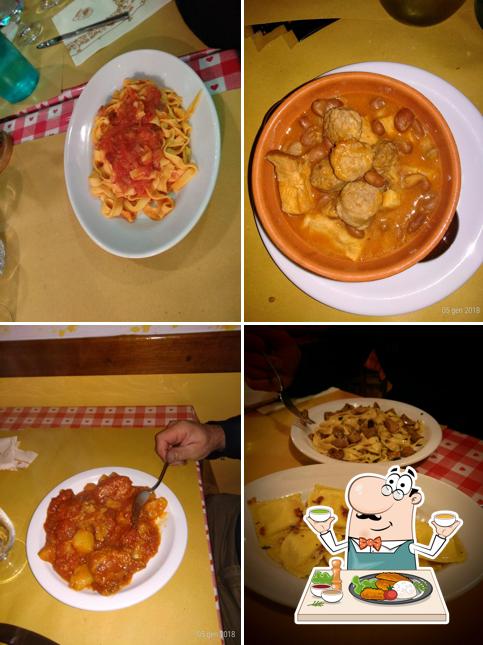 Platti al Osteria Da Patrizia
