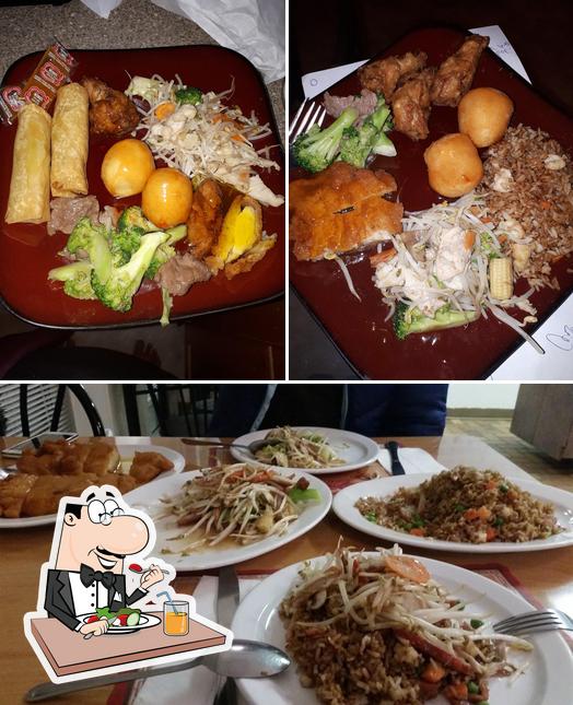Food at Comodo Chinese Restaurant