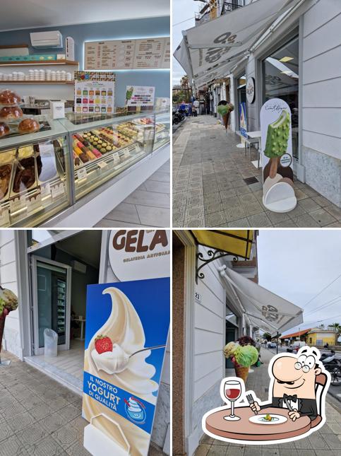 Cibo al Crema di Gelato Sanremo