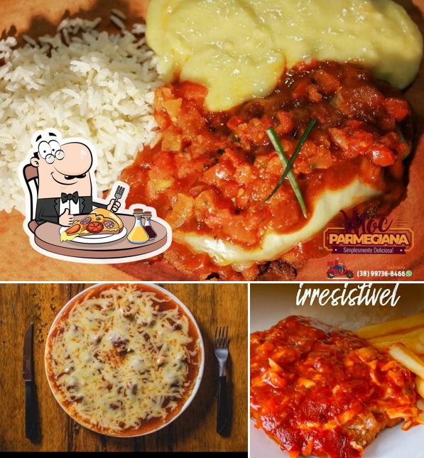 Consiga pizza no Moc Parmegiana