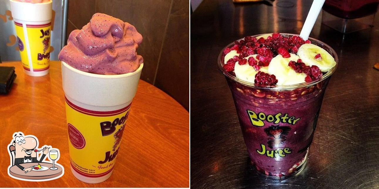 Nourriture à Booster Juice