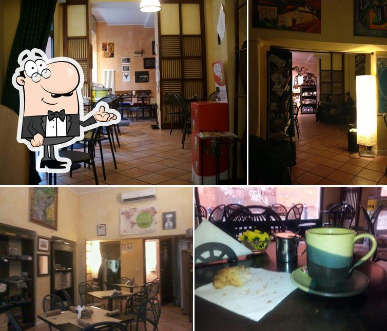 Gli interni di Café de la Paix