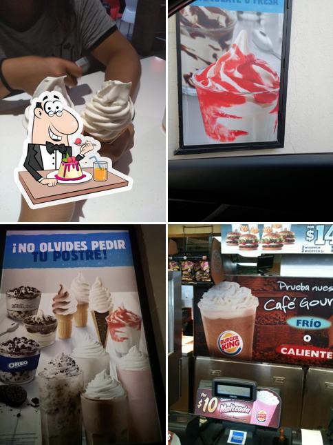 Burger King provides a range of desserts