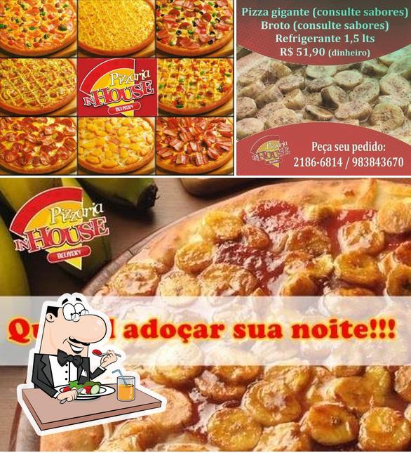 Comida em Pizzaria In House