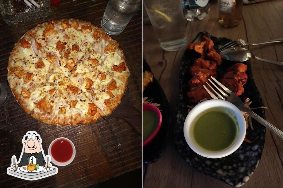 Food at @99 bollywood Bar ( all drinks for ₹99 )