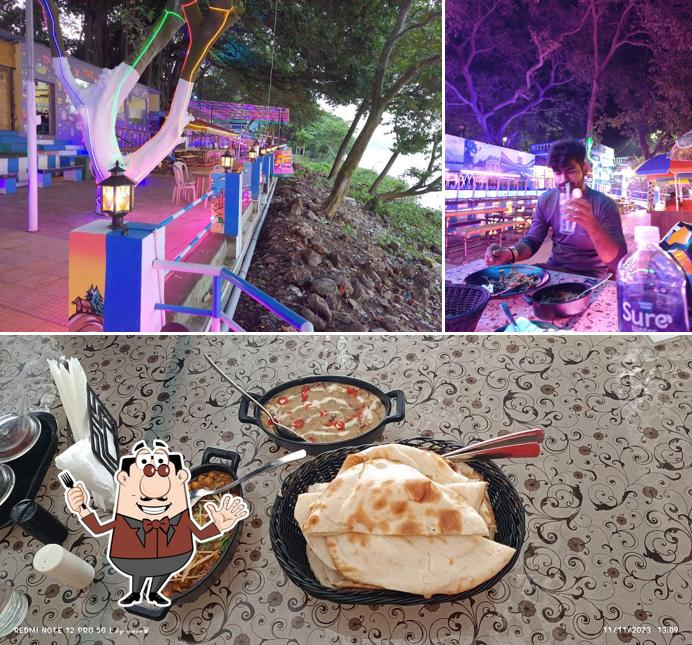 This is the picture showing food and beverage at THE RIVERSIDE