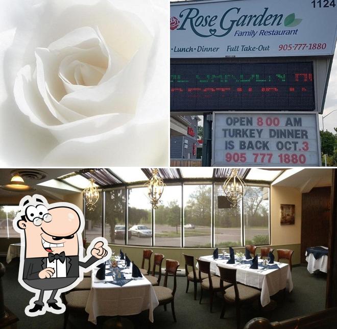 L'intérieur de Rose Garden Restaurant