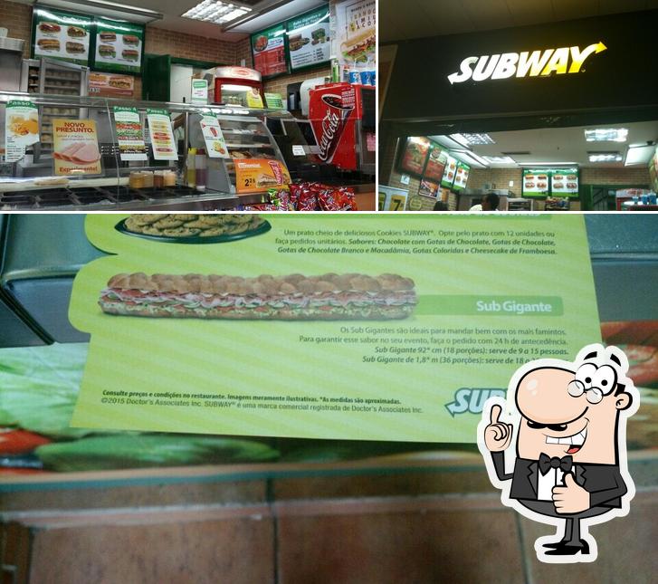 Here's a picture of Subway