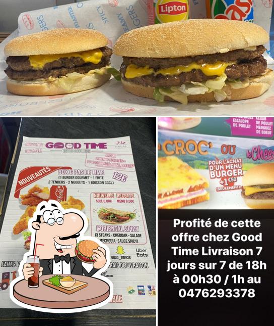 Prenez un hamburger à Good Time