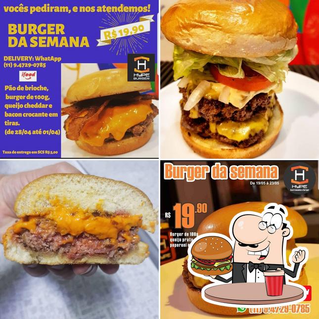 Experimente um hambúrguer no Hype Burger - Hambúrgueria