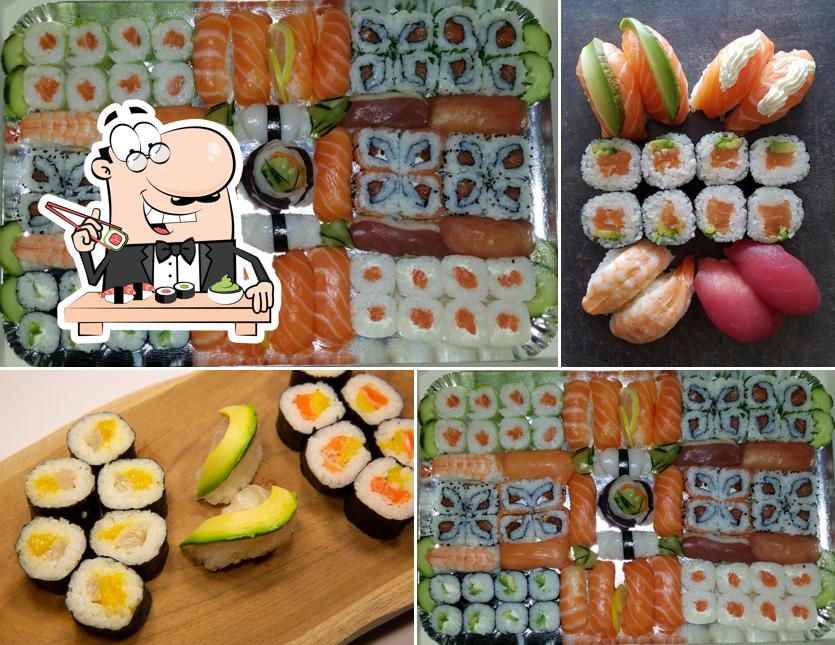 Les sushis sont un repas populaires provenant du Japon