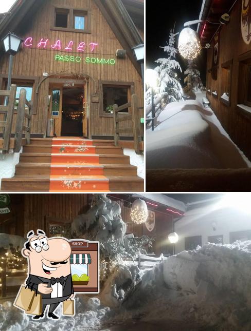 Gli esterni di Chalet Passo Sommo