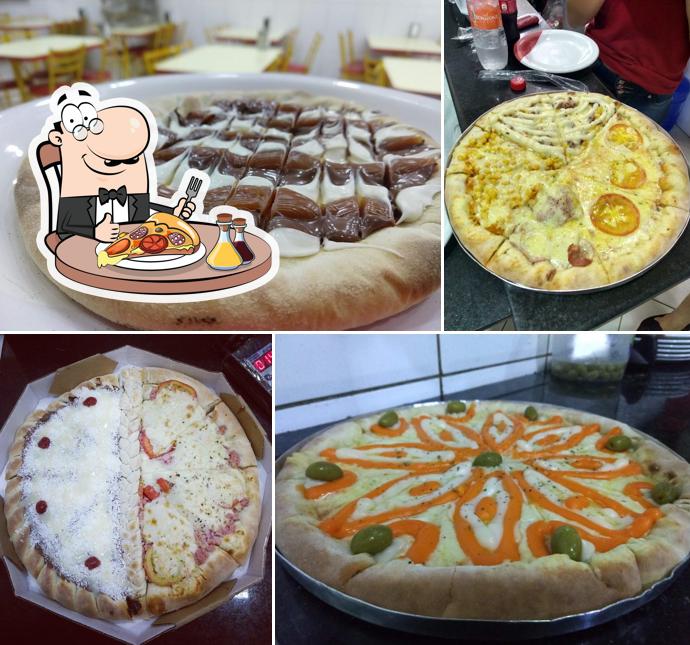 Experimente pizza no Mega Esfiha e Pizzaria - Ponte Alta