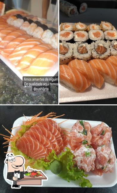 Peça frutos do mar no Sushi Jyta