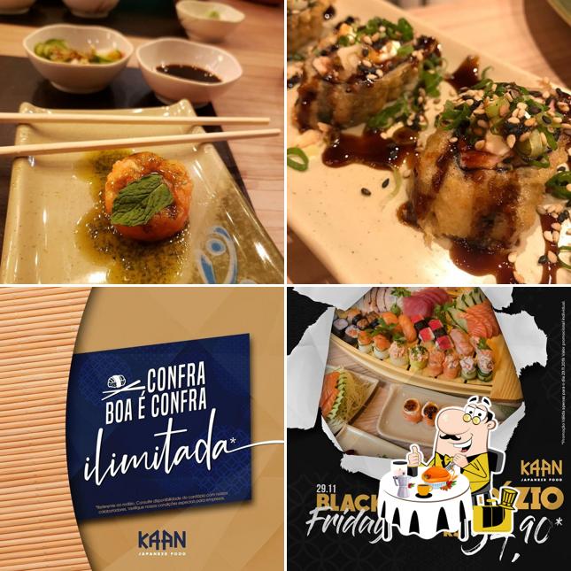 Comida em Kaan Japanese Food