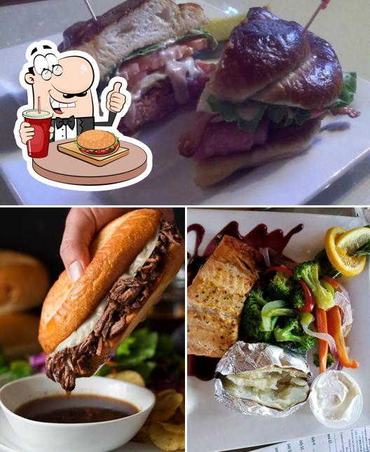 Get a burger at Kathy's 126 Restaurant & Lounge