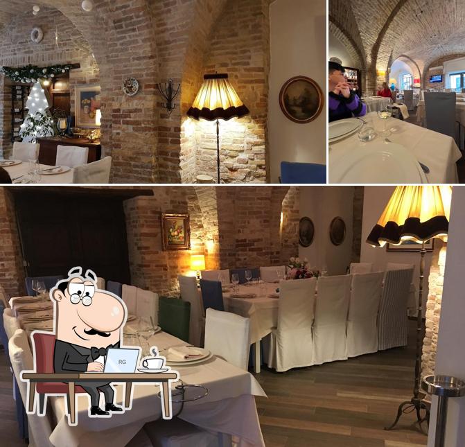 Gli interni di Péscì Ristorante
