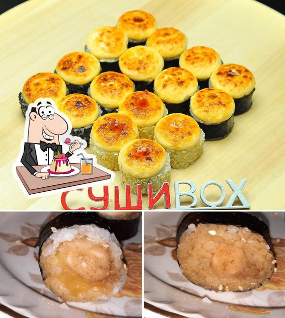 Sushi Box propose une sélection de desserts