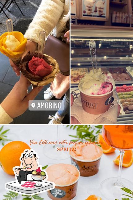 Amorino Gelato - Nice rue Masséna propose un nombre de desserts