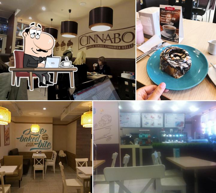 Découvrez l'intérieur de Cinnabon