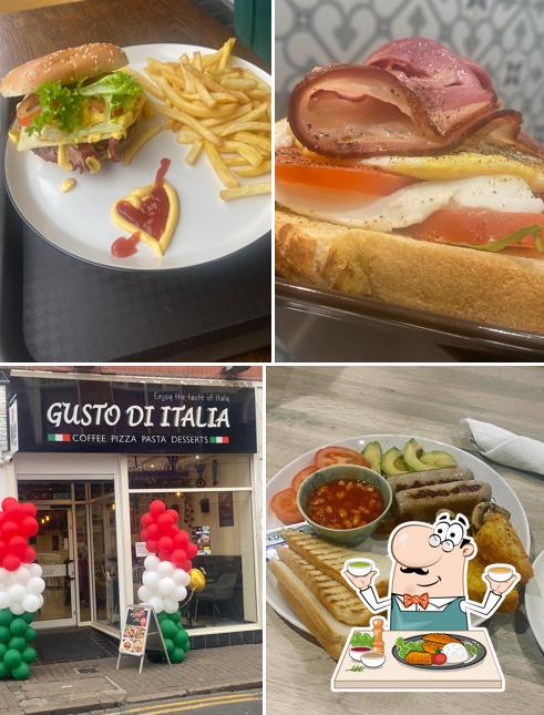 Food at Gusto di Italia