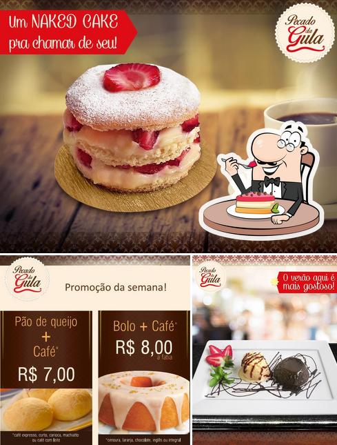 Peça uma das opções doces