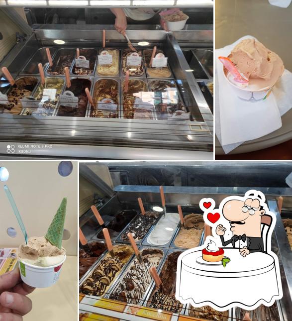 Cristian Cioffi Gelateria UNICA SEDE propone un'ampia varietà di dessert