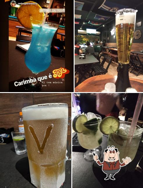 Entre diferentes coisas, comida e bebida podem ser encontrados no Vikings Gastrobar