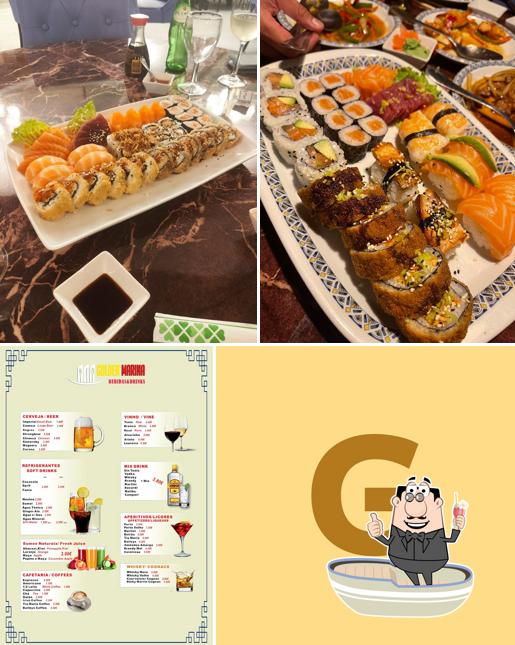 GoldenMarina Asian Food Restaurant serves alcohol