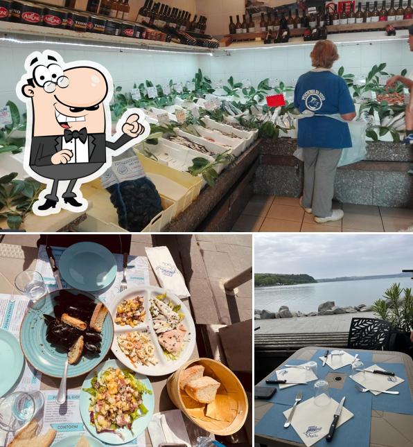 Gli interni di Pescheria Toto