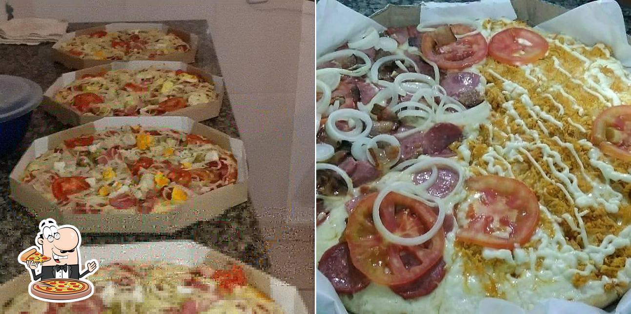 No Pizzaria paraiso, você pode conseguir pizza