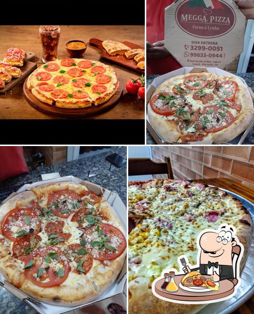 Try out pizza at Megga Pizza Itapuã