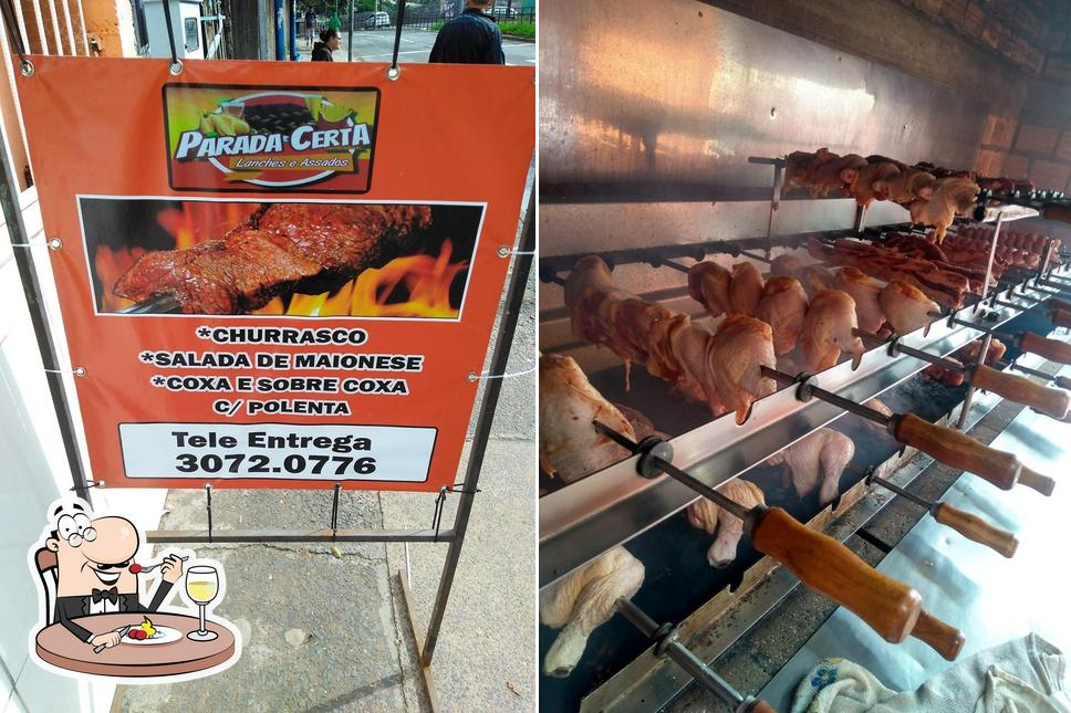 Platos en Parada Certa Churrascaria