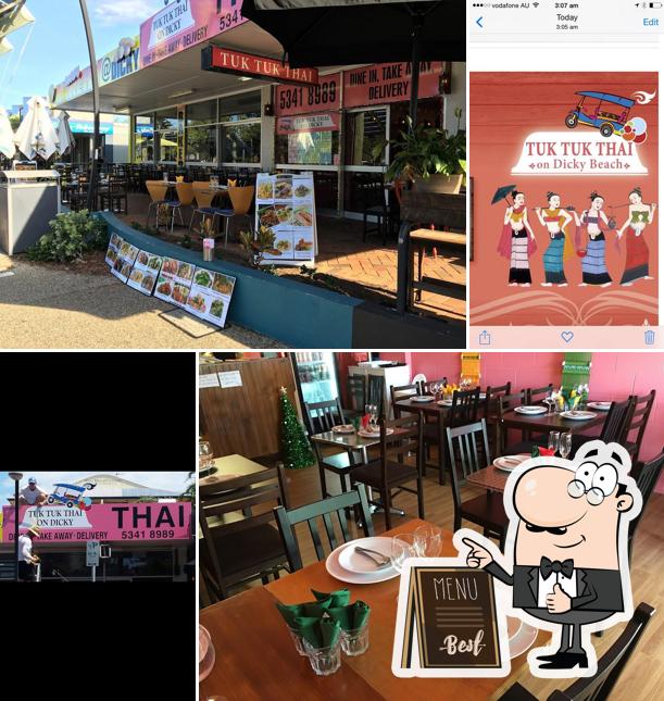 Здесь можно посмотреть снимок ресторана "Tuk Tuk Thai on Dicky Beach"