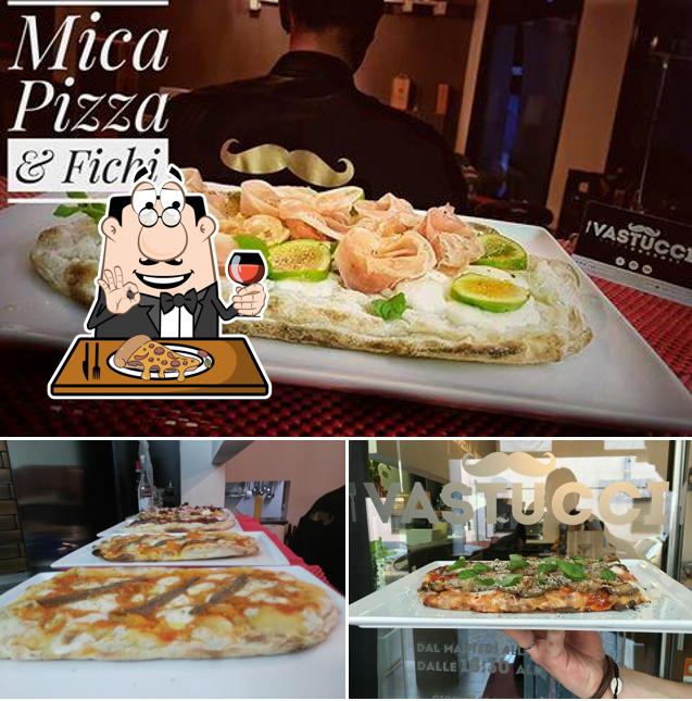 A Vastucci Pizzeria Gourmet, puoi ordinare una bella pizza