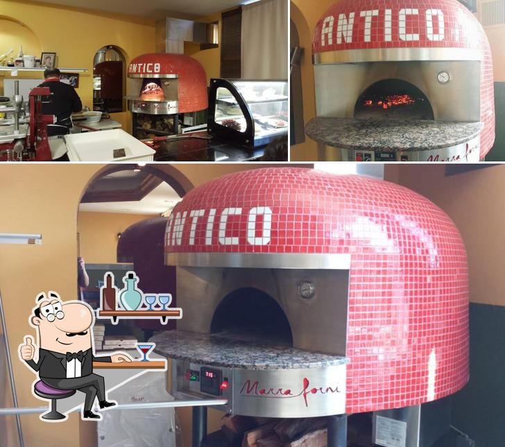 The interior of Forno Antico Pizza Napolitana