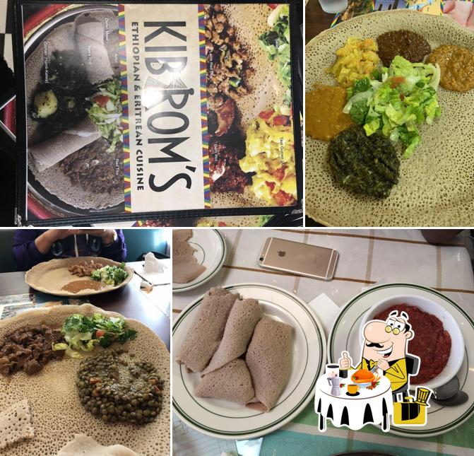 Meals at Kibrom's Ethiopean & Eritrean Food