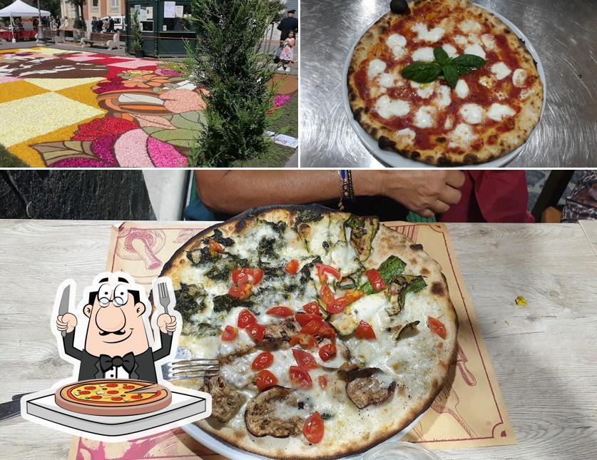 A Piazza NOVA PIZZERIA, puoi ordinare una bella pizza