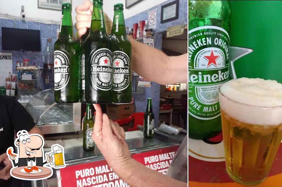 Você pode tomar um copo de cerveja leve ou escura