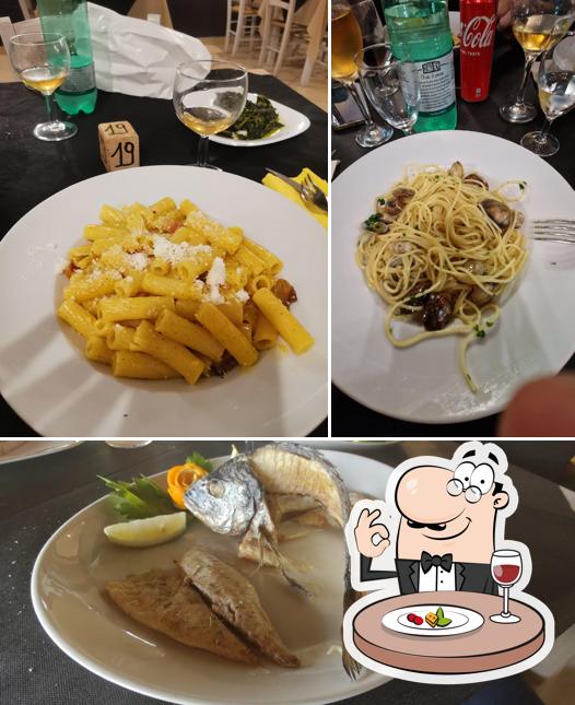 Platti al Trattoria Dar Principe