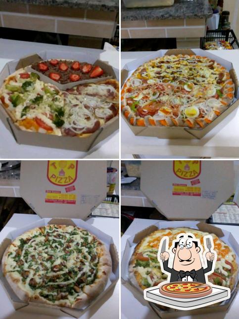 No TOP PIZZAS, você pode degustar pizza