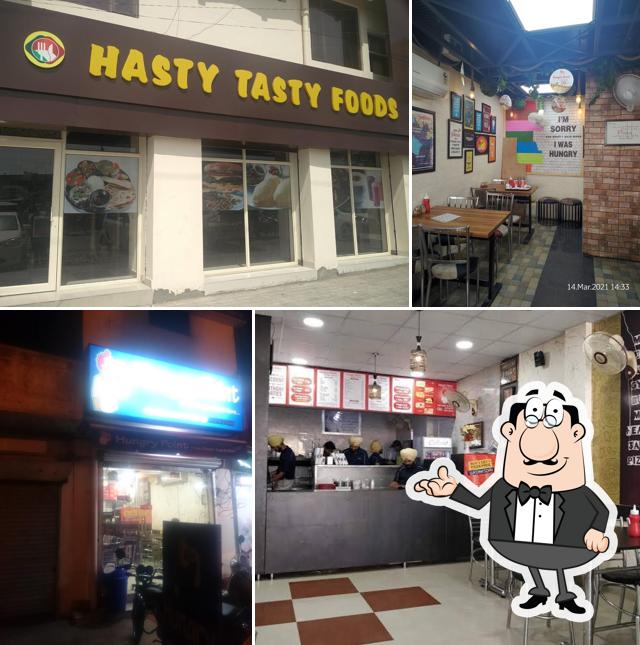 The interior of Hungry Point