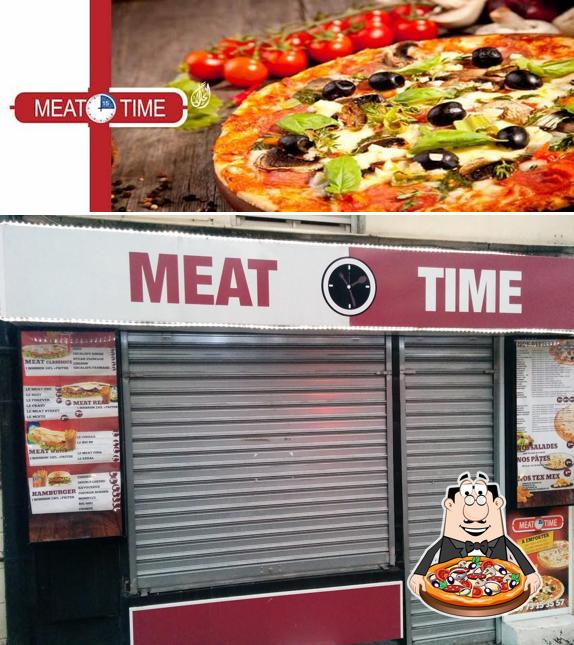 Commandez des pizzas à Meat Time