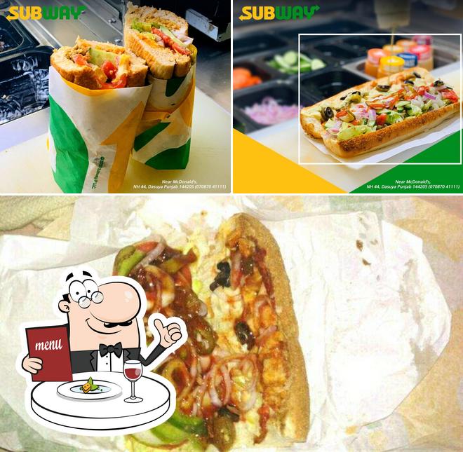 Meals at Subway